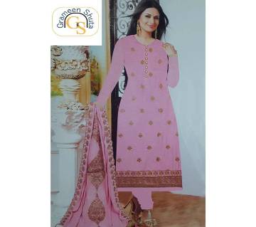 Indian Ac Cotton Unstitched Three Piece