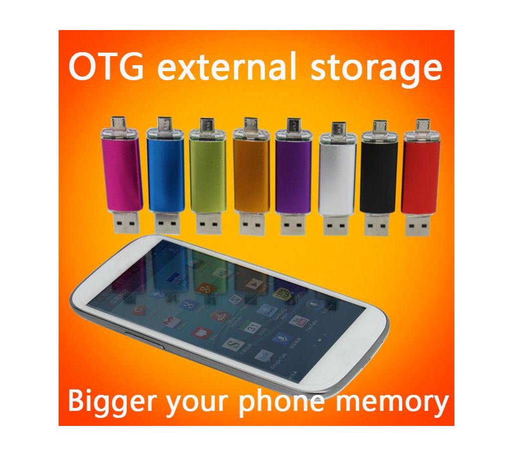OTG পেনড্রাইভ ফর স্মার্টফোন (32 GB) - ১টি বাংলাদেশ - 957375