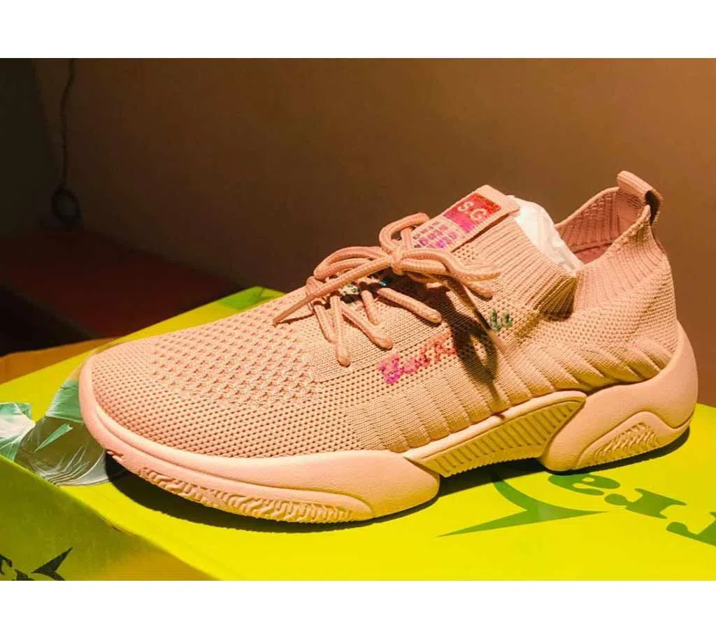  Ladies Sneakers-Pink 3