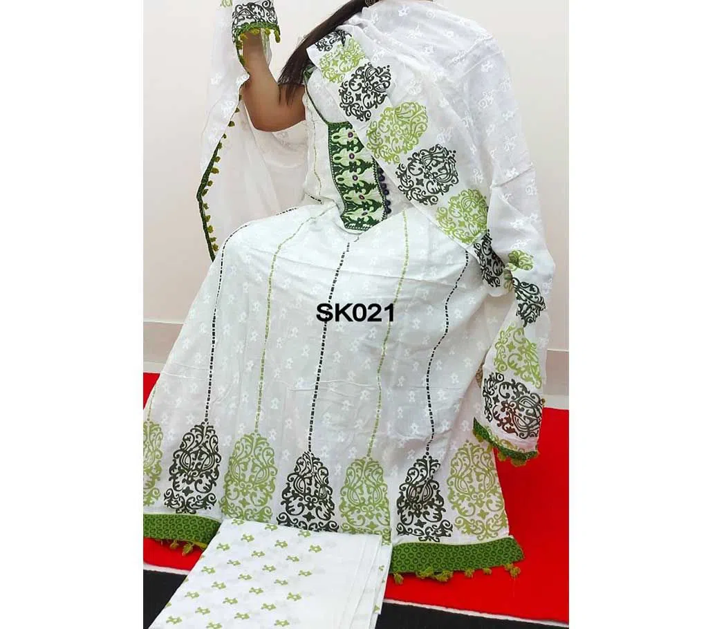 Semi Stitched Deshi Butik Salwar Kamiz 21