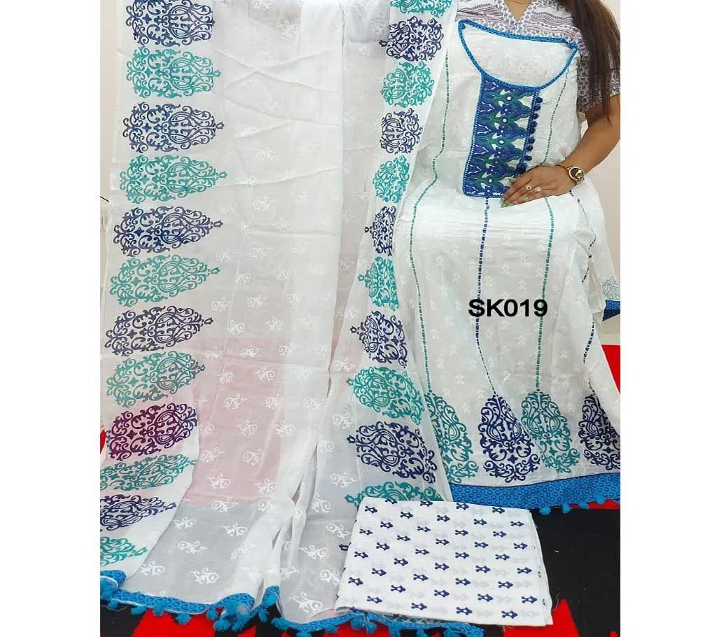 Semi Stitched Deshi Butik Salwar Kamiz 19