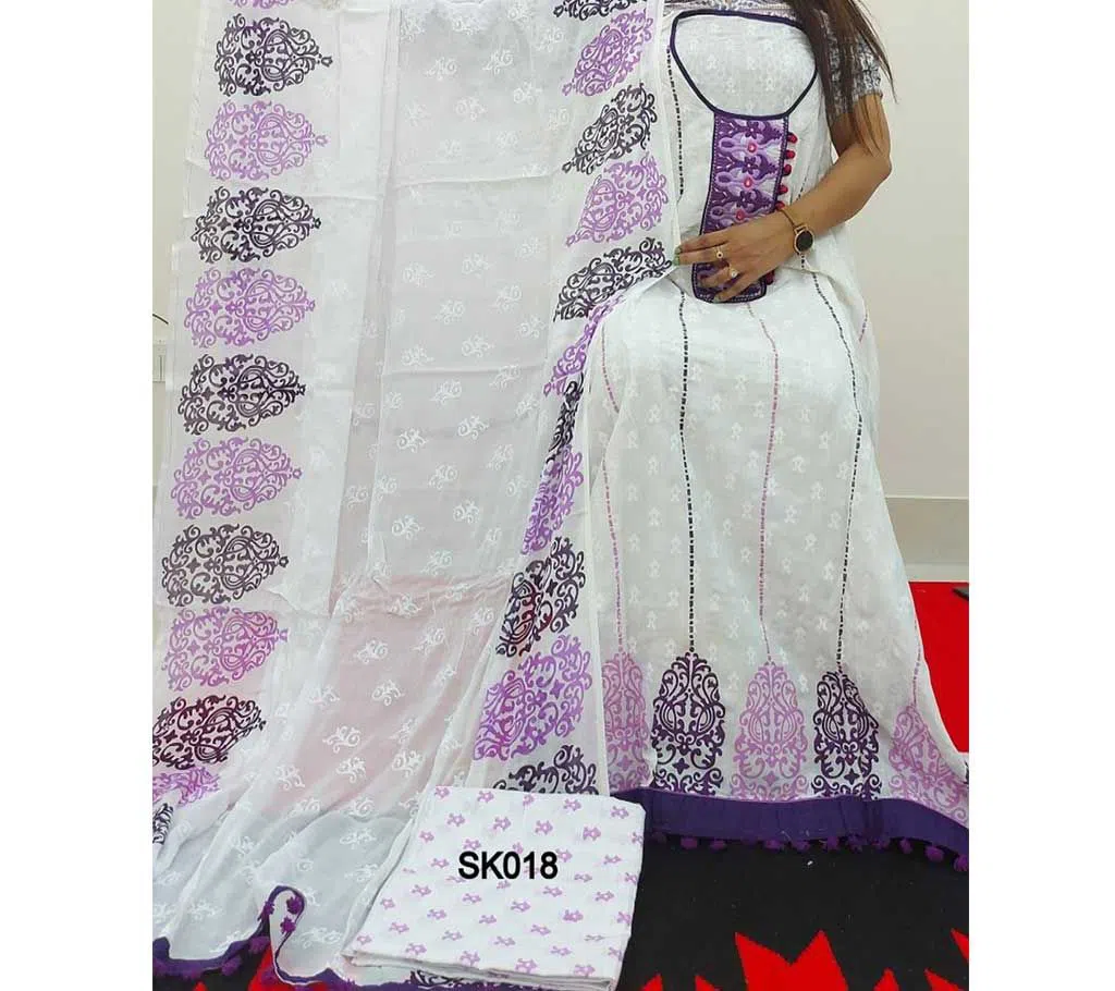 Semi Stitched Deshi Butik Salwar Kamiz 18
