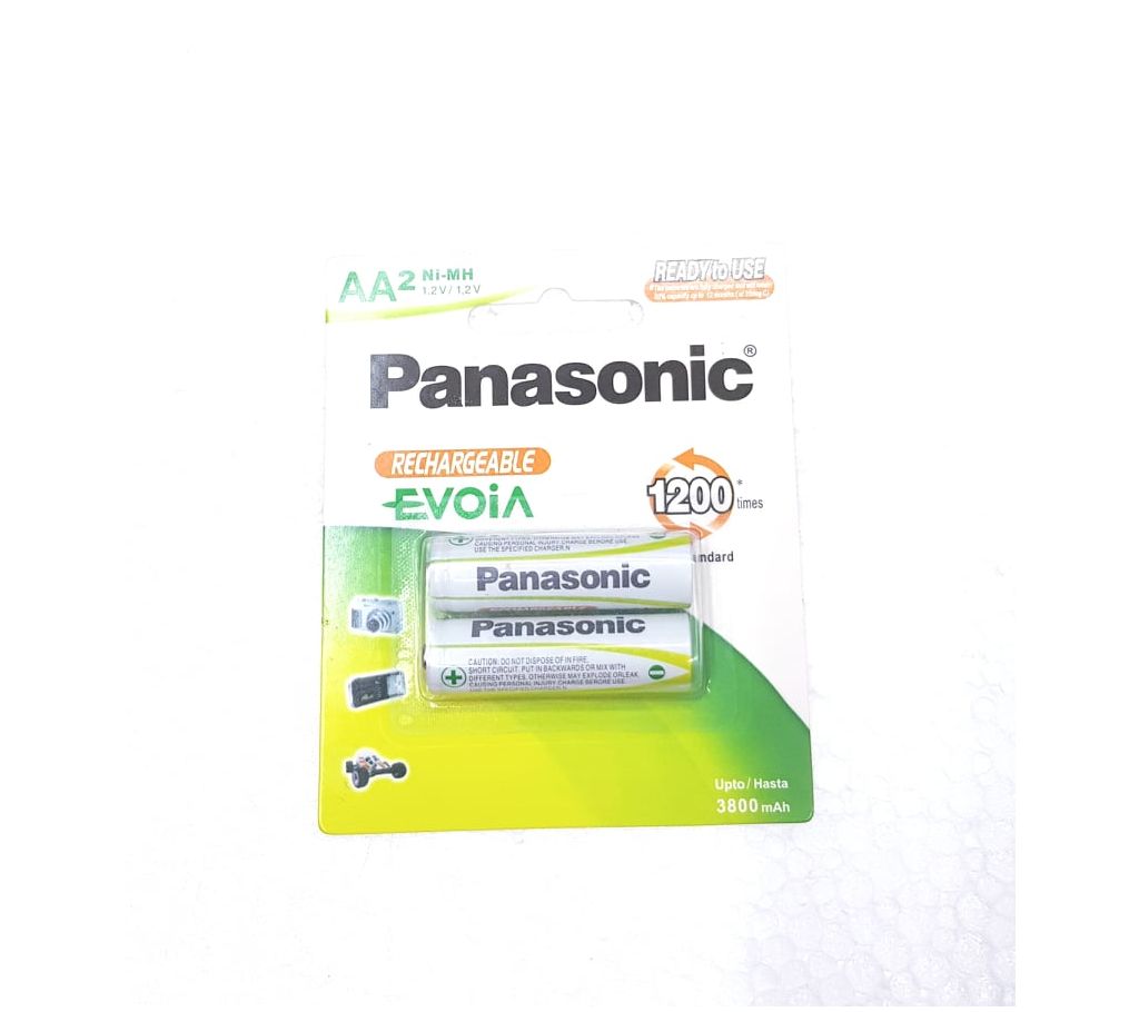 Panasonic 2 AA 3800 mah রিচার্জেবল ব্যাটারি বাংলাদেশ - 921214