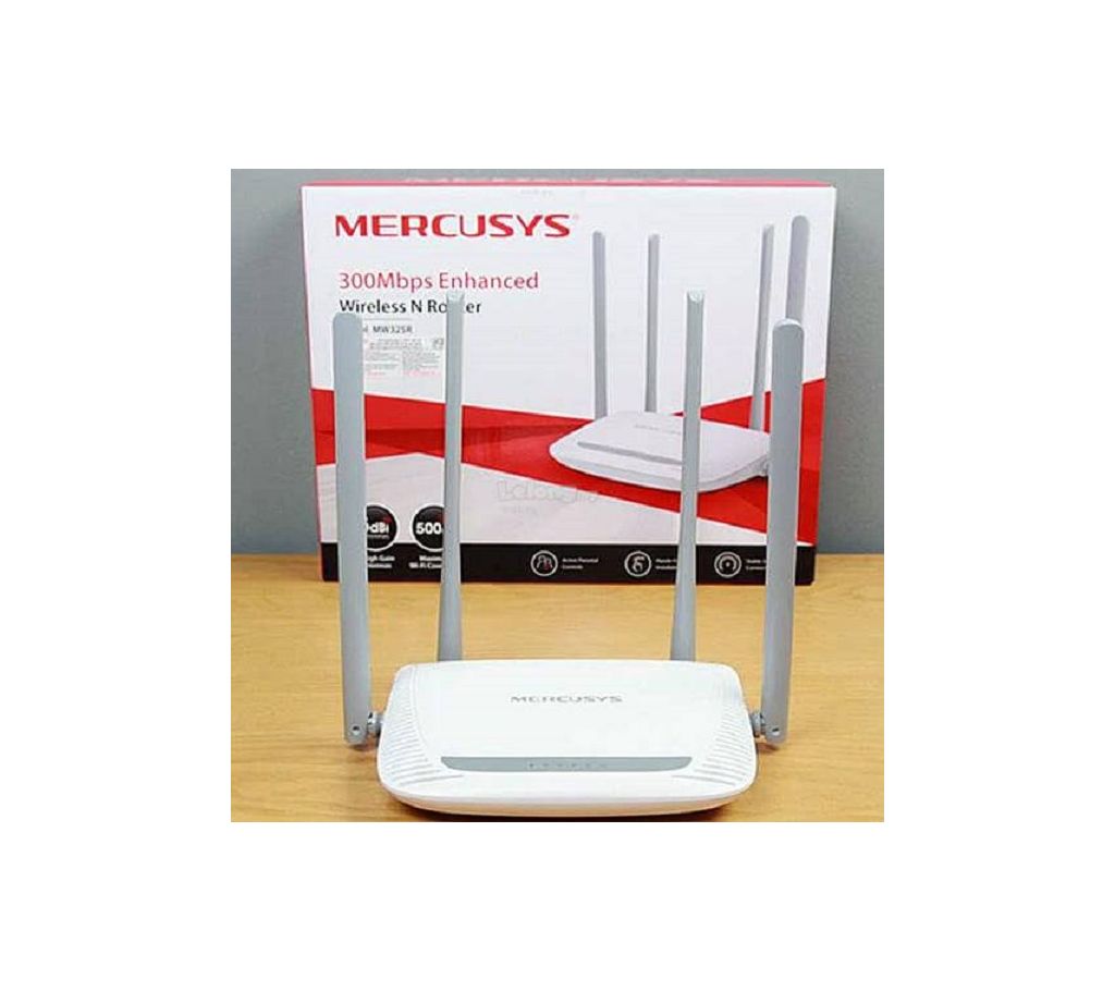 Mercusys MW325R 300 bps ওয়্যারলেস N wi-fi রাউটার বাংলাদেশ - 921542