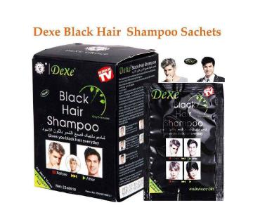 DEXE Black Hair Shampoo 10pcs box - Dubai 