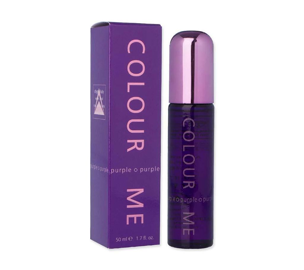 Colour Me Purple Eau De Toilette পারফিউম ফর উইমেন 50ml - UK বাংলাদেশ - 980257