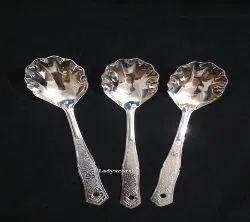 Stainless Steel Curry Serving Spoon 3pcs Long 24 cm