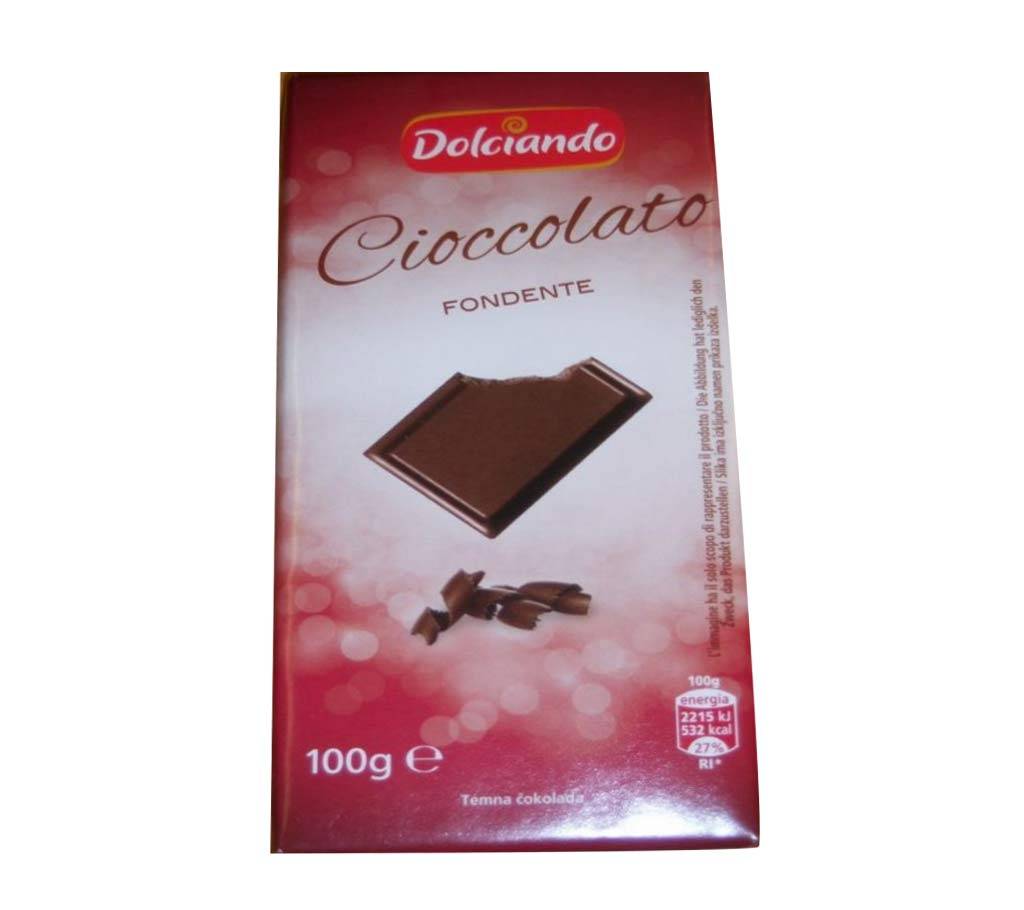 Dolciando Cioccolato FONDENTE চকলেট 100gm Italy বাংলাদেশ - 940188