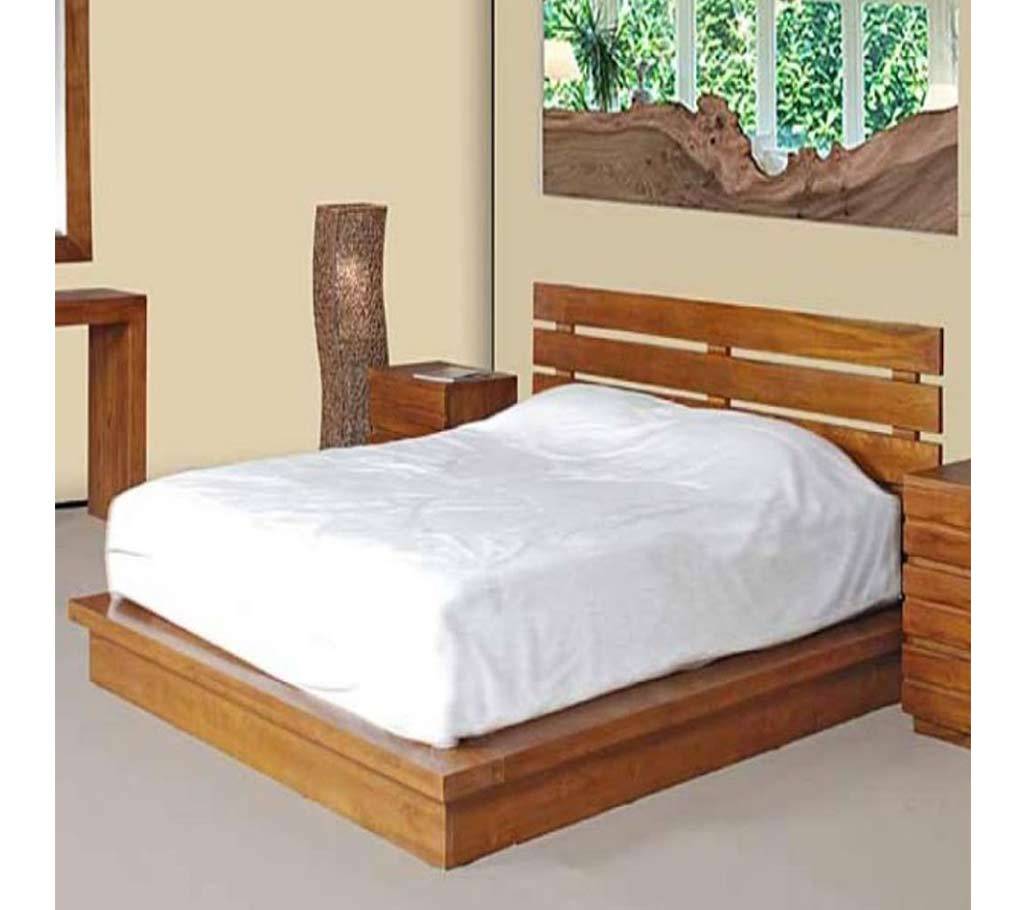 Masnun Furniture কাঠের বেড  Model-04 - উইথ সাইড টেবিল বাংলাদেশ - 928364
