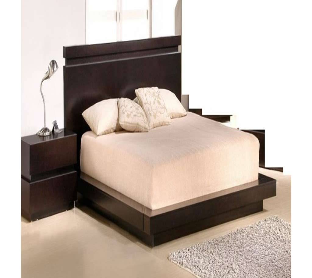 Masnun Furniture কাঠের বেড  Model-06 - উইথ সাইড টেবিল বাংলাদেশ - 928370