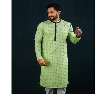 মেনজ কটন সেমি লং পাঞ্জাবি
