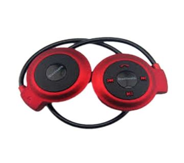 Mini 503 Wireless Sports Bluetooth Headphone  Red