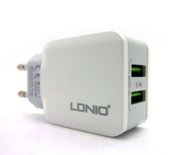 Fast Charger  LDNIO 2 USB  - White
