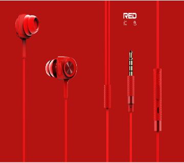 RM - 900F Hybrid In - Ear Earphone - Black Sensitivity:98dB Impedance:16 Cable length:1.2m Stereo sound effect Frequency:20-10kHz