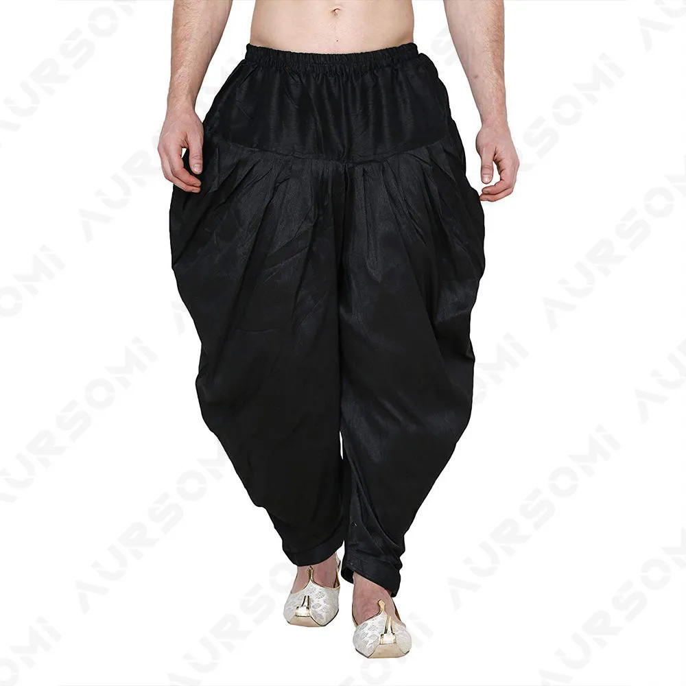 Black Color Dhuti Pajama for Men