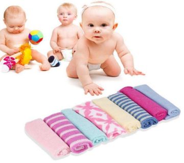 Soft Cotton Baby Towel 8 Piece Pack