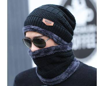 Woolen Winter Cap With Neck Band For Men And Women - Premium Quality