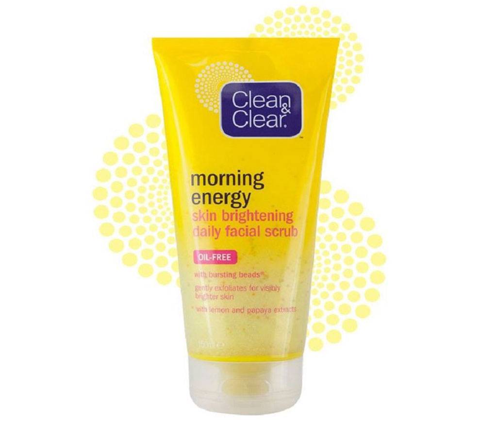 Clean and Clear Morning Energy ফেসিয়াল স্ক্রাব - 150ml France বাংলাদেশ - 936522