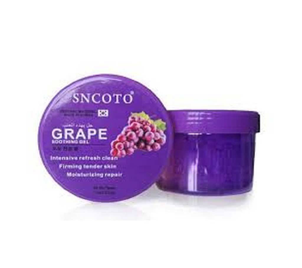 SNCOTO grape সুদিং জেল grape essence moisturizing gel 250ml  Uk বাংলাদেশ - 939410