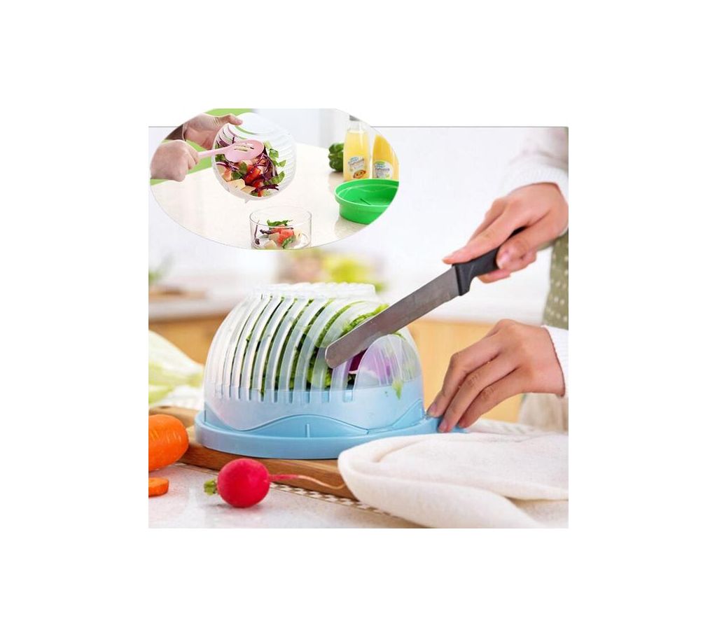 সালাদ কাটার বউল Multi function Graters Easy Salad Maker Fruit Vegetables Chopper Bowl Kitchen Accessories বাংলাদেশ - 958480