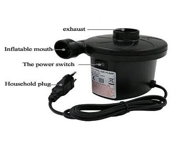 AC Electric Air Pump - Black