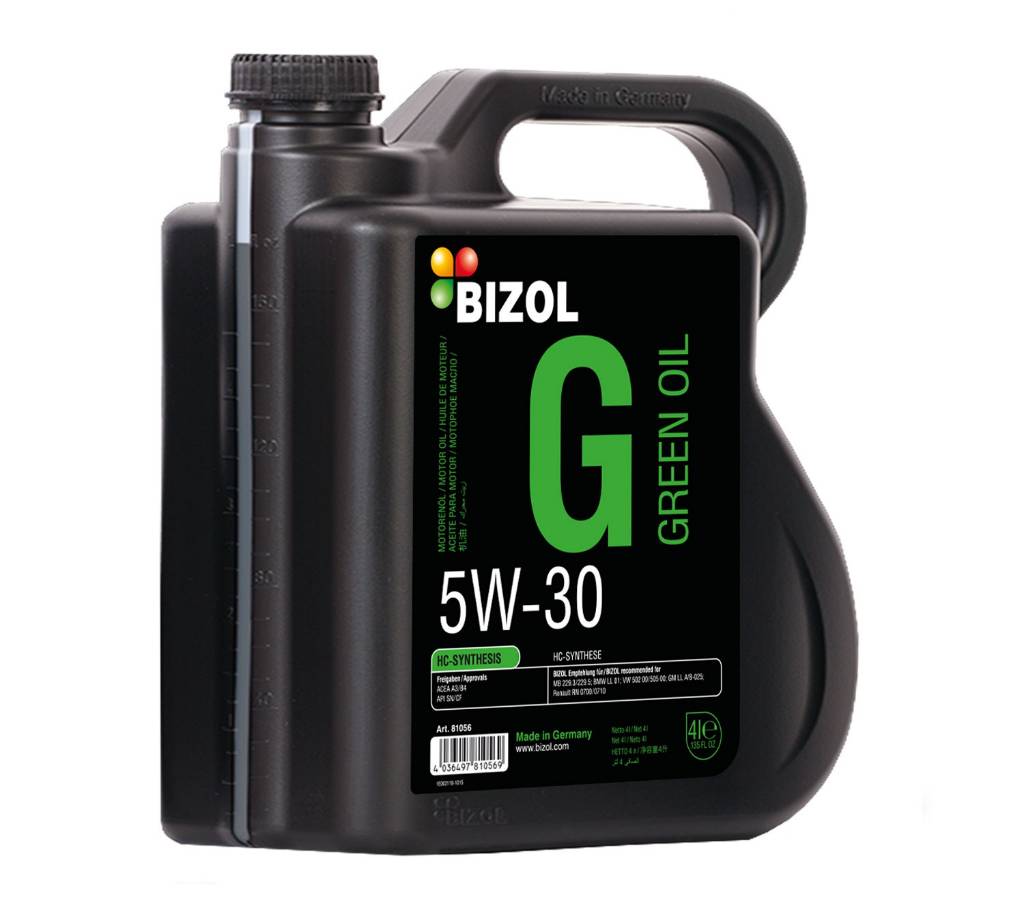 BIZOL Green Oil for Car 5W-30 - 4 Ltr বাংলাদেশ - 948395