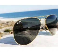 Ray-Ban Golden Sunglasses for Men & Women (Box Free) Copy