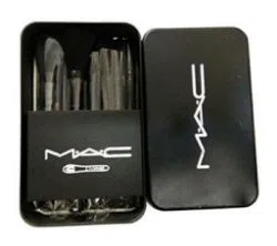 Mac Makeup Brush Set Washable Set of 12 with Storage Box