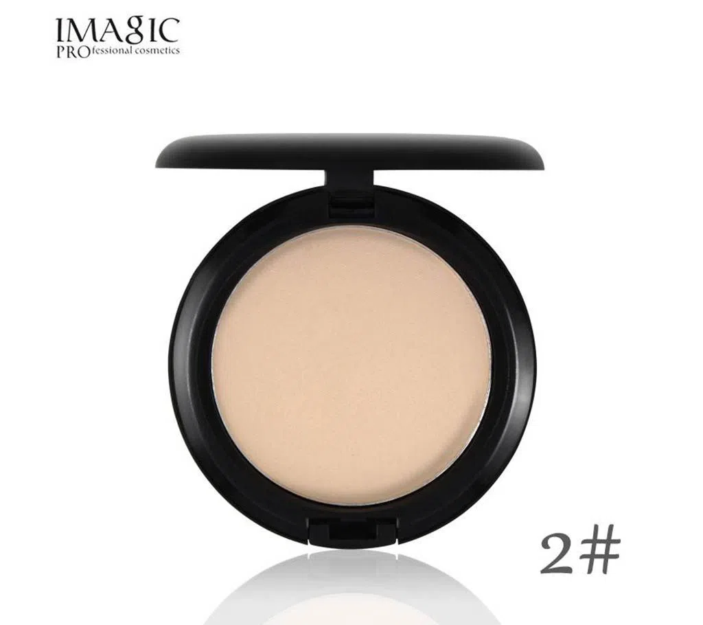 IMAGIC Brand Face Base Pressed Powder Makeup Matte Shimmer Fix Pressed Powder (02)