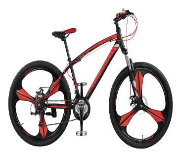 Duranta Allan Dynamic X-300  Multi Speed 26 inch Bike (Red) - 847042