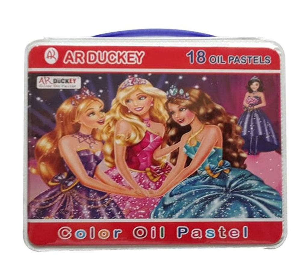 AR Ducky Barbie Oil Pastels - 18 কালার বাংলাদেশ - 1019192