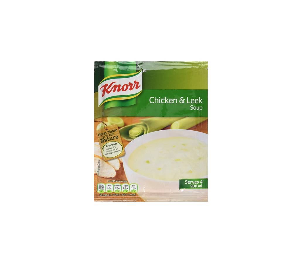 Knorr চিকেন এন্ড লিক স্যুপ   60gm UK বাংলাদেশ - 962356