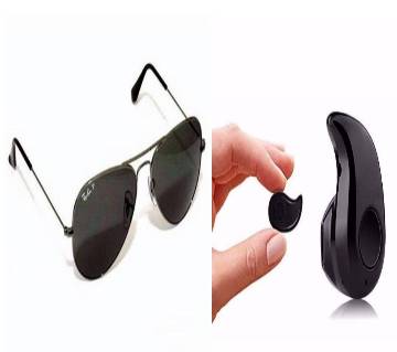Ray Ban Gentts Sunglasses copy + Mini Wireless Bluetooth Earphones