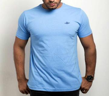 Masculine Solid Color T-Shirt