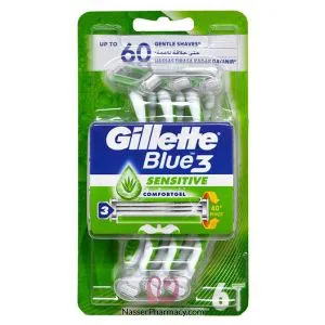 gillette-blue3-sensitive-mens-disposable-razors-india