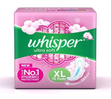 Whisper Ultra Softs Air Fresh স্যানিটারি প্যাড  India 