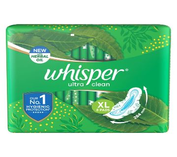 Whisper Ultra Clean Wings স্যানিটারি প্যাড India 