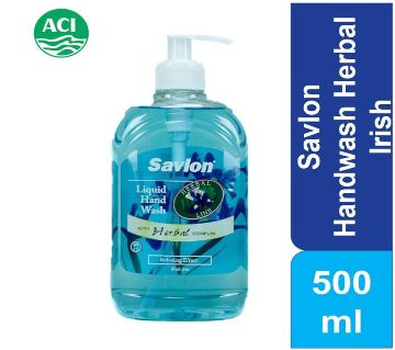 Savlon Herbal Irish  হ্যান্ড ওয়াশ  500ml BD 