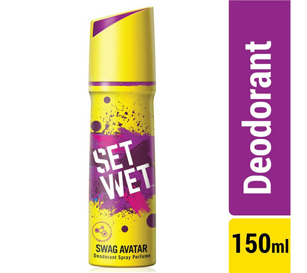 Set Wet বডি স্প্রে Deodorant Perfume Swag Avatar - 150ml বাংলাদেশ - 964484