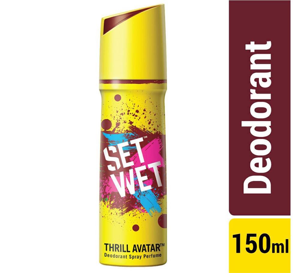 Set Wet বডি স্প্রে Deodorant Perfume Thrill Avatar - 150ml বাংলাদেশ - 964485
