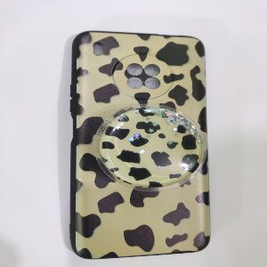 Soft Silicone With Moving Liquid Holder Case For Huawei Y9a