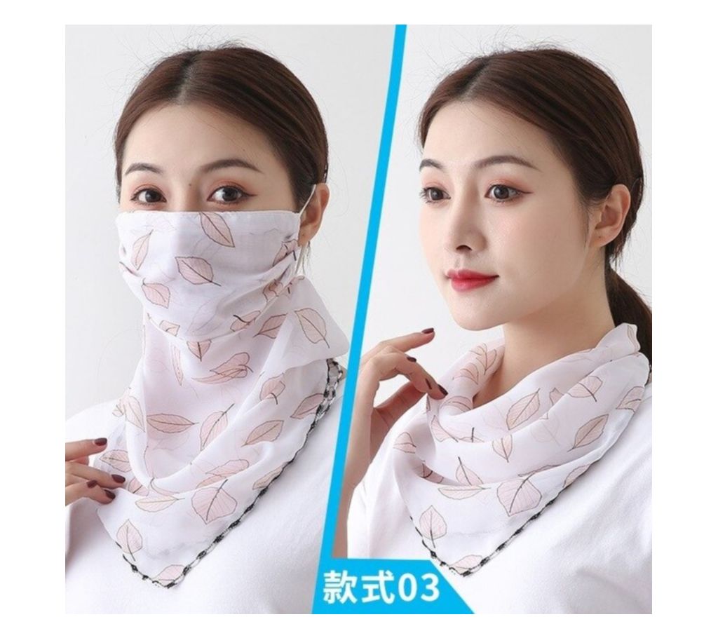 সামার সাইক্লিং ফেস মাস্ক স্কার্ফ   Ice Silk Anti-UV Running Mask বাংলাদেশ - 1161481