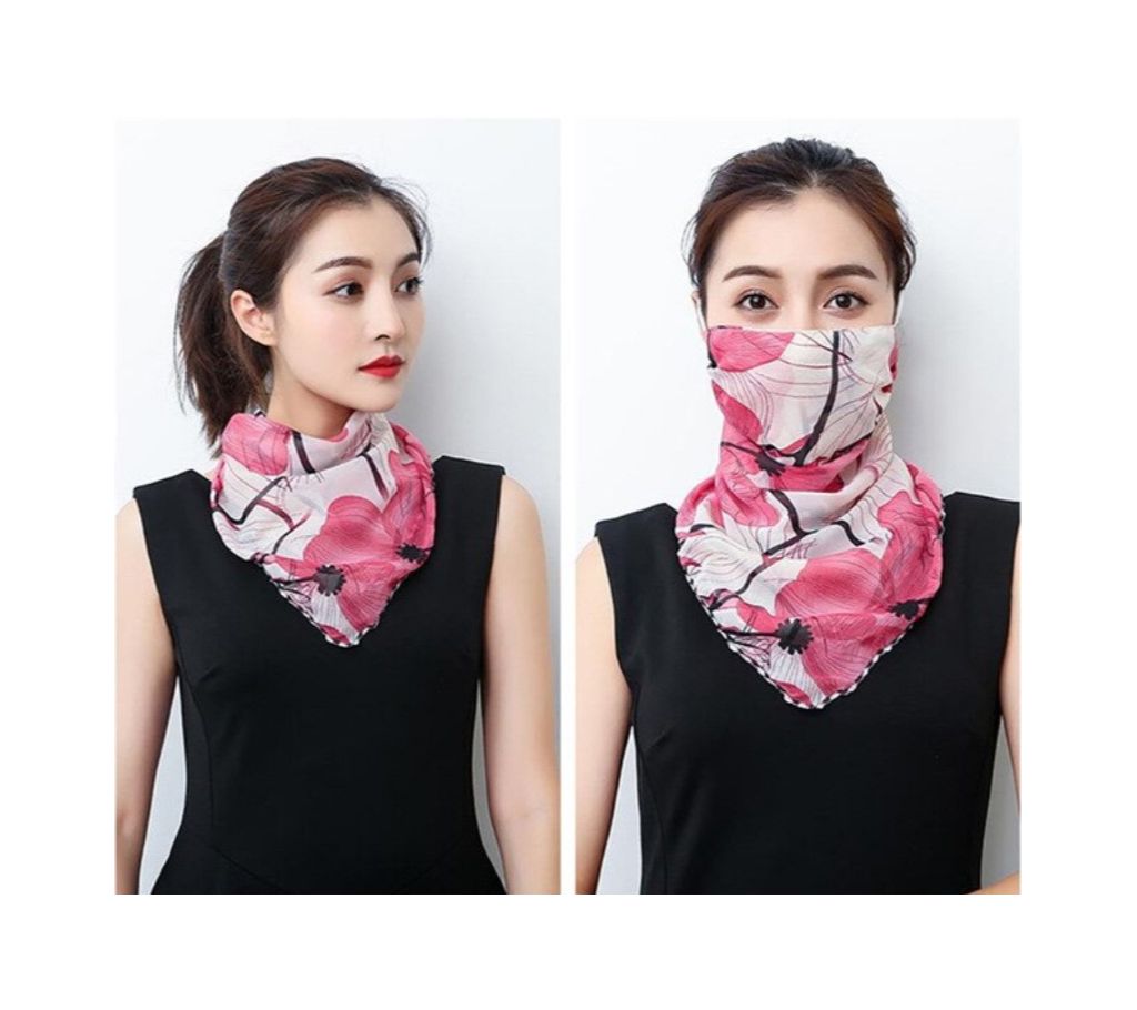 সামার সাইক্লিং ফেস মাস্ক স্কার্ফ  Ice Silk Anti-UV Running Mask বাংলাদেশ - 1161482