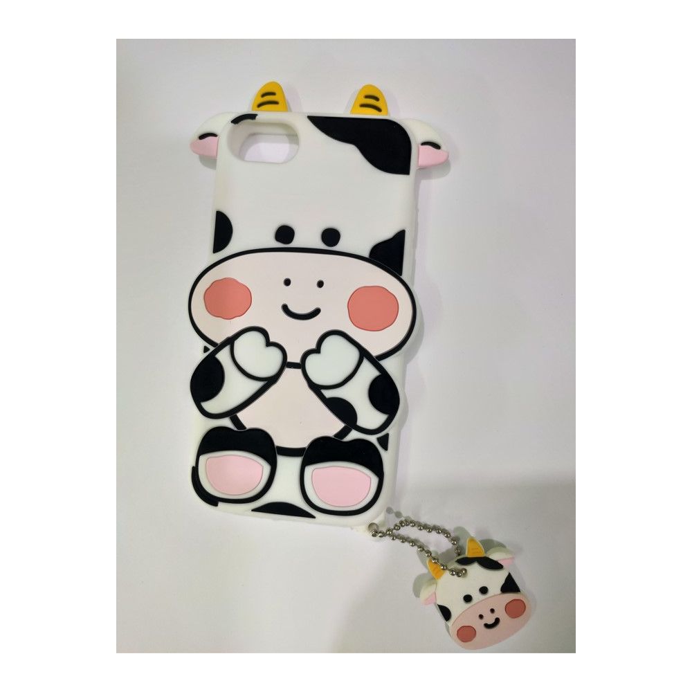 Cute Cartoon Soft Silicone Case With Finger Holder For iPhone 6 / 6S