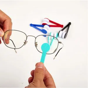 1Pcs Portable  Wipe Glasses Organizer Small Brush Cleaning Tools