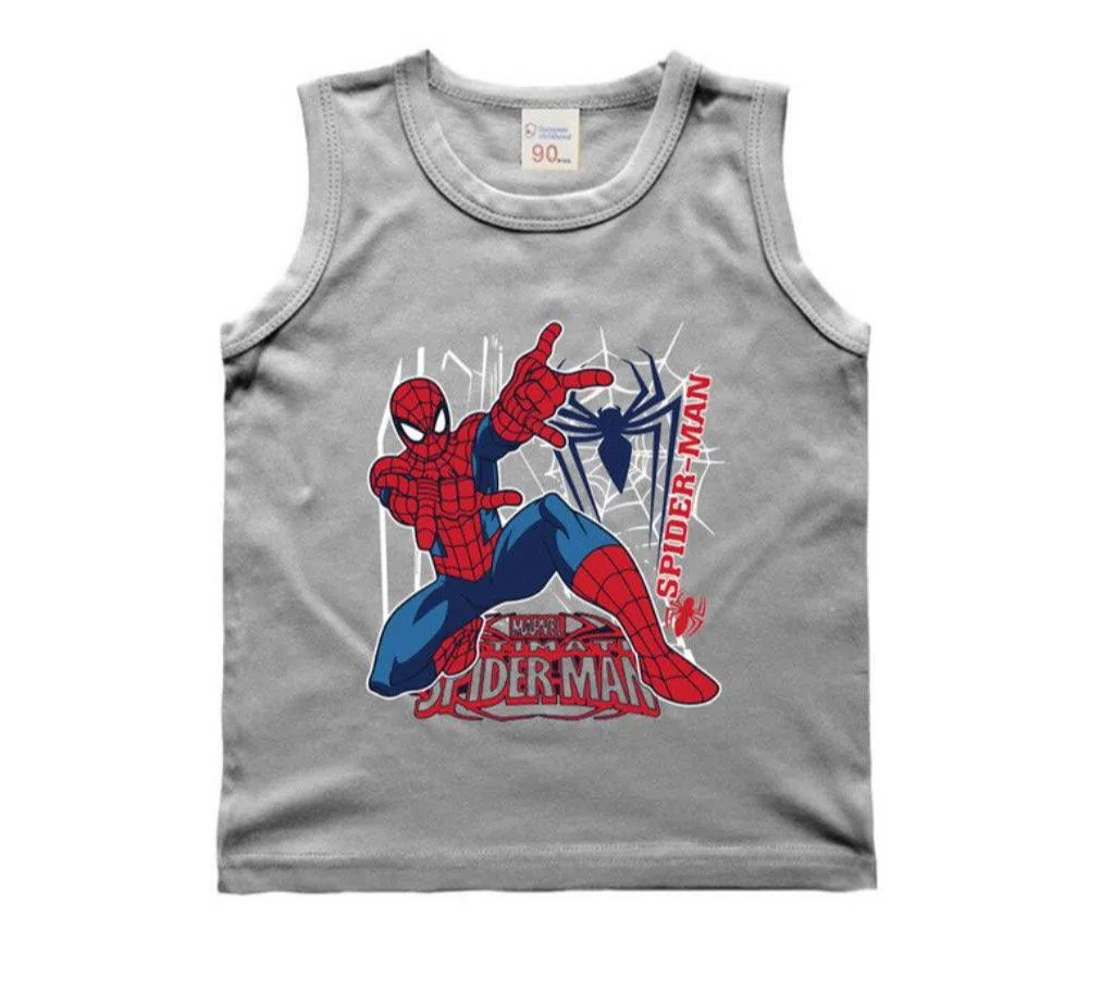 Cotton Spiderman T-shirts Sleeveless Clothes For Baby Boys #1238118 buy  from Havings24 . in AjkerDeal