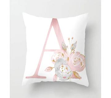 Pillow Letters Floral Decorative Cushions পিলো কেস ফর পিলো ডেকোরেশান 