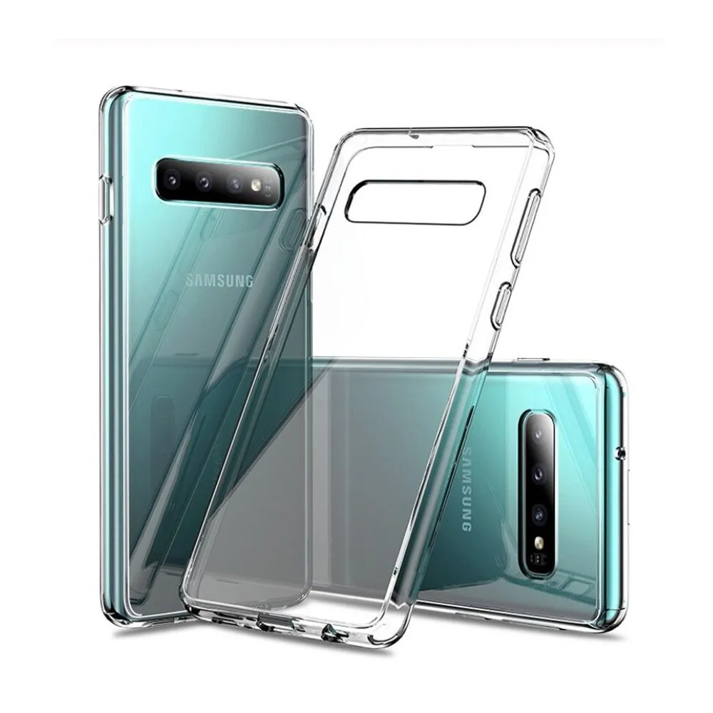Silicone Soft Clear Case For Samsung Galaxy S10