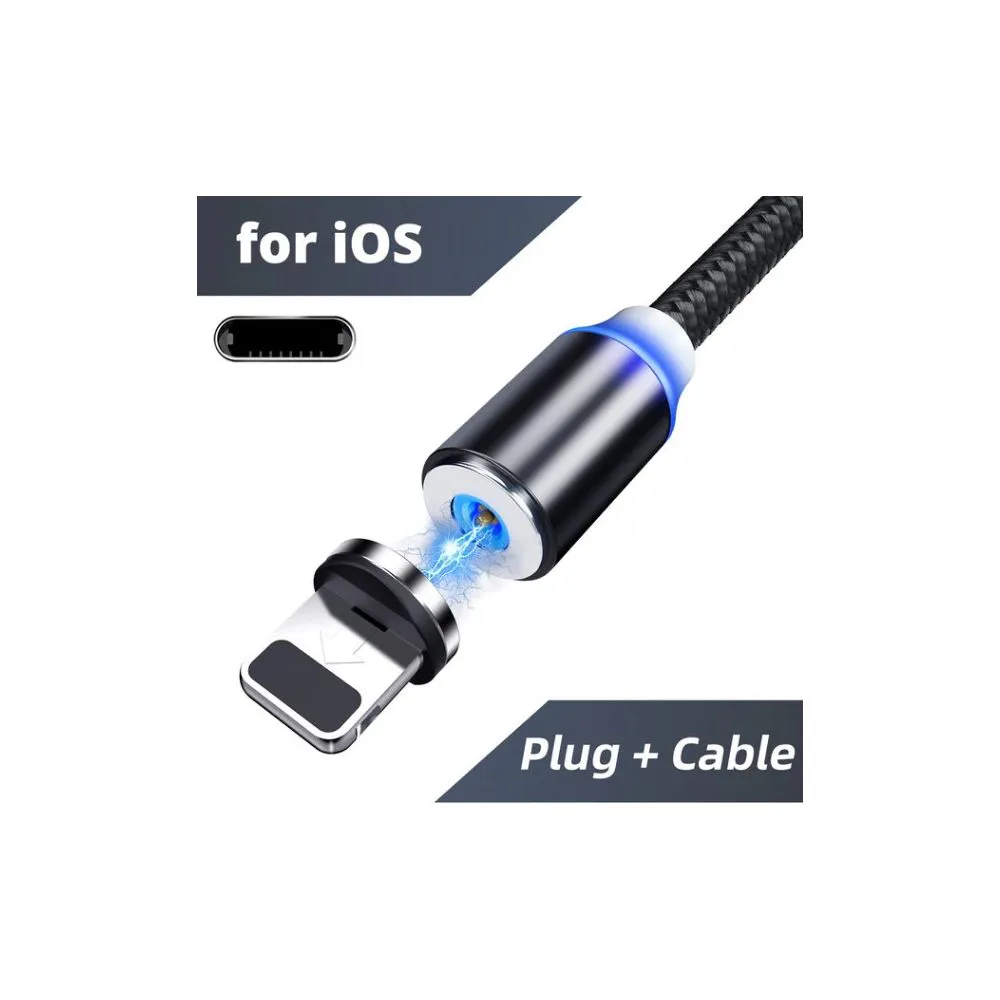 GUUGEI Magnetic Lighting Fast Charging USB Cable For Iphone