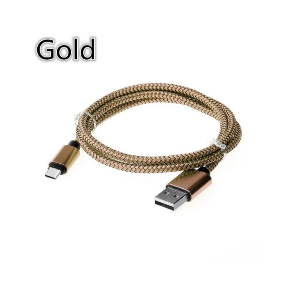 1 Meter Fast Charging Nylon Wire TYPC-C USB Cable